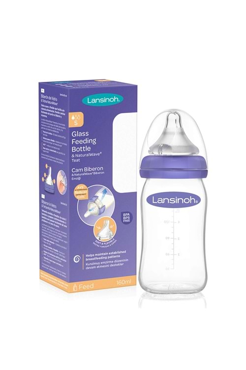 Lansinoh Cam Biberon 160 ml