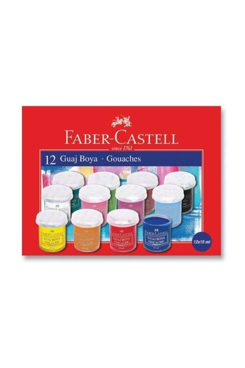 Faber Castell Guaj Boya 12 li