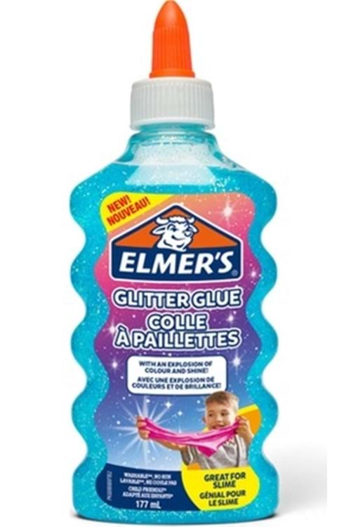 Elmers Simli Yapıştırıcı Mavi 177 ml 2077252