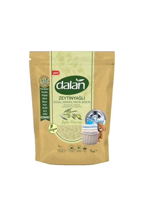 Dalan Doğal Granül Sabun Zeytinyağlı 1000 Gr