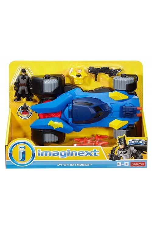 Imaginext DC Super Friends Delüks Batmobil DHT64