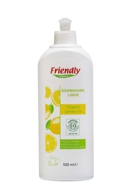 Friendly Organik Beslenme Gereçleri Temizleyici Limon 500 ml