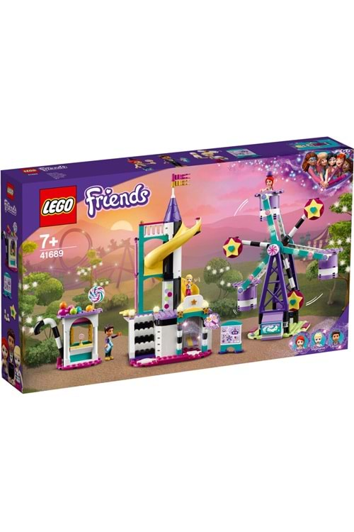 Lego Friends Sihirli Lunapark Dönme Dolap ve Kaydırak 41689