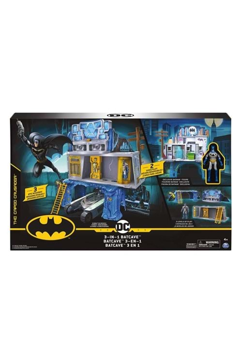 DC Super Friends Batman Mağara Seti 3 In 1 6058292