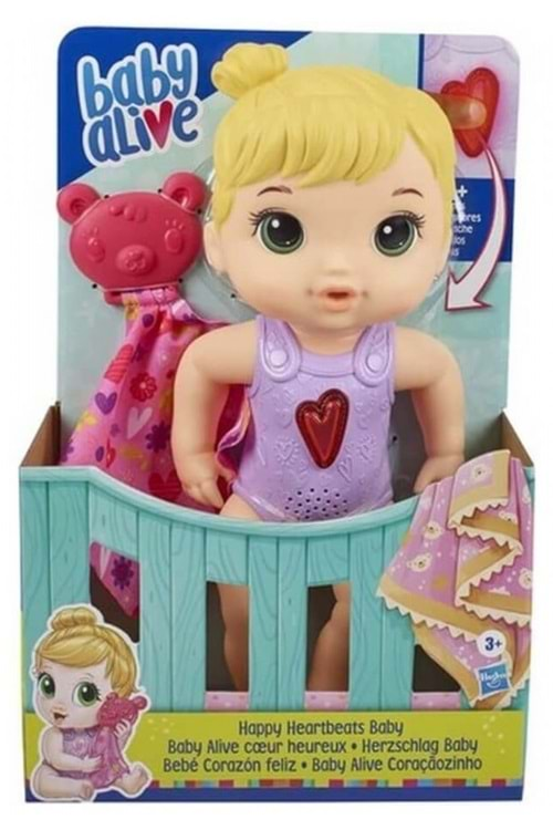 Baby Alive Mutlu Kalp Atışı Bebeğim E6946