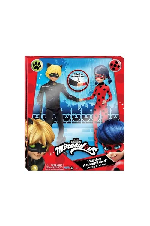 Miraculous Ladybug ve Cat 26 cm MRA33000