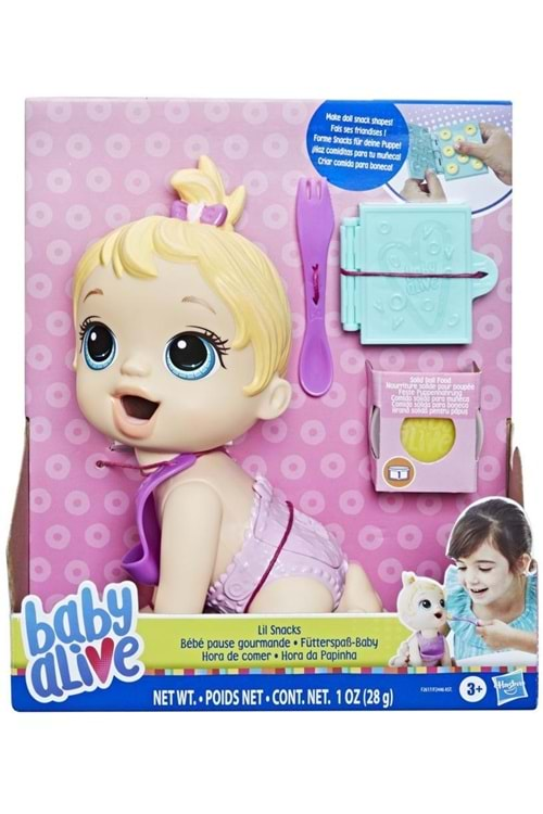 Baby Alive Bebeğimle Mama Eğlencesi F2617