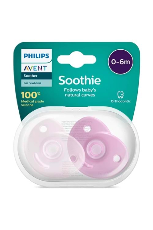 Avent Soothie Silikon Emzik 0+ Ay SCF099/22