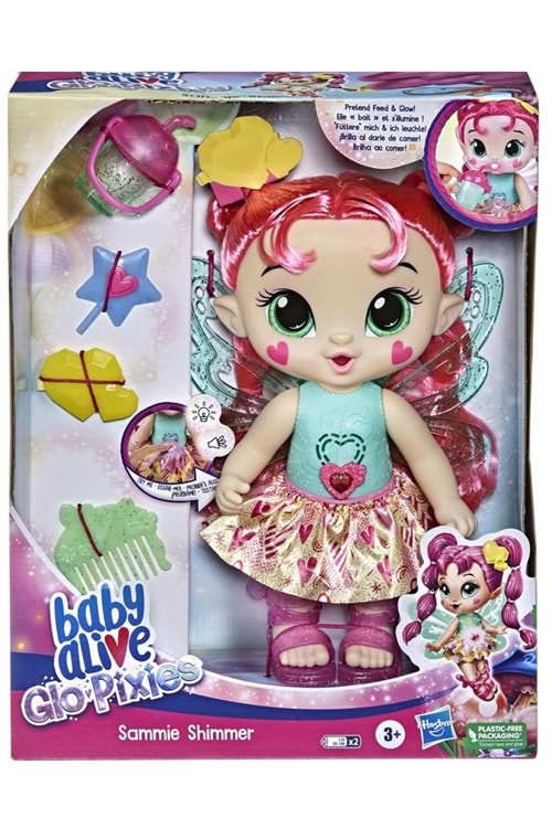 Baby Alive Glopixies Peri Bebek Sammie Shimmer F2595