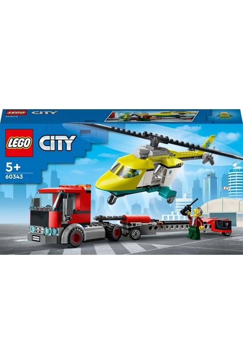 Lego City Kurtarma Helikopteri Nakliyesi * 60343