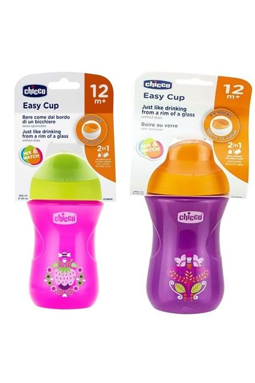 Chicco Easy Cup Alıştırma Bardağı 12 Ay+