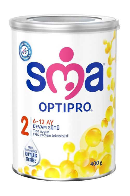 SMA Optipro Probiyotik 2 400g 6-12 Ay Bebek Sütü