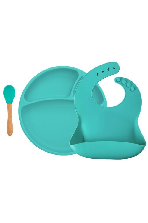 Oioi BLW Set II Aqua Green (Tabaklı)