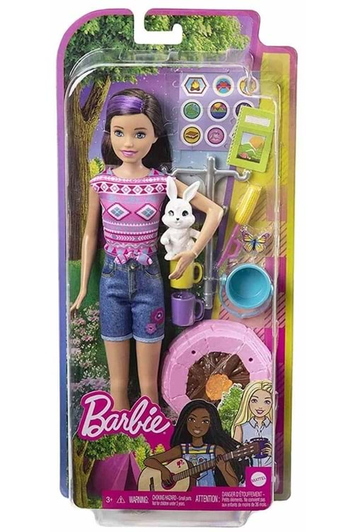 Barbie nin Kız Kardeşleri Kampa Gidiyor Oyun Seti HDF71