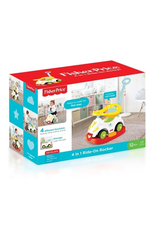 Fisher Price 4 in 1 Smile Araba 1812