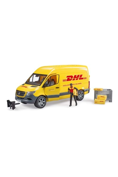 Bruder Mb Sprinter Dhl Kamyonu ve Sürücüsü 02671