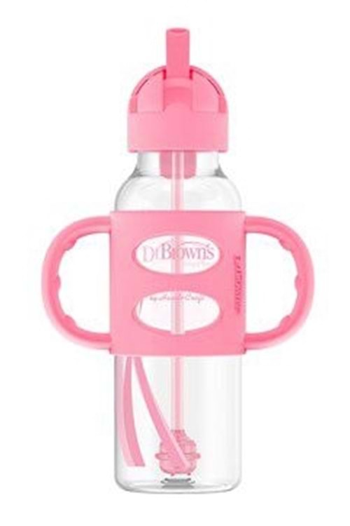 Dr Browns Milestones Sippy Pipetli Bardak Pembe 270ml