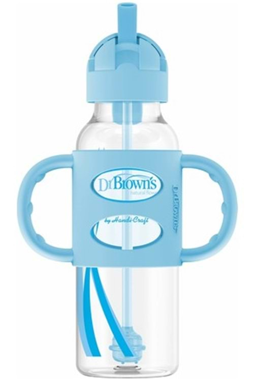 Dr Browns Milestones Sippy Pipetli Bardak Mavi 270ml