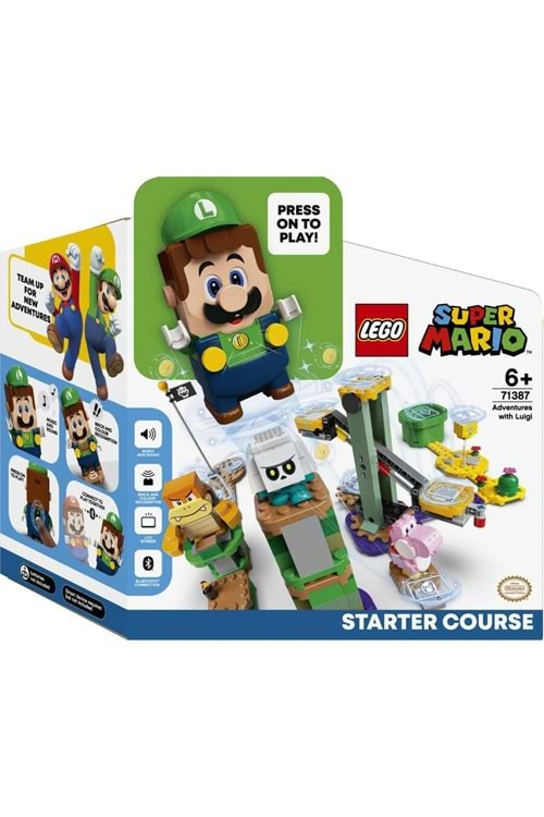 Lego Super Mario Luigi ile Maceraya Başlangıç Seti 71387