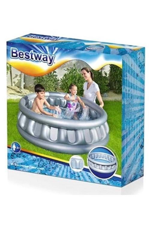 Bestway Metalik Uzay Gemisi Şekilli Havuz 51080