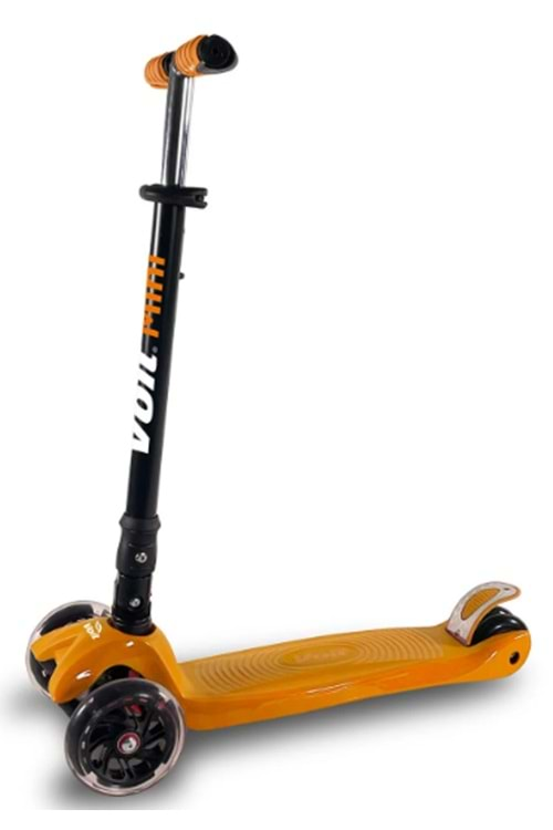 Voit 218 Mini Scooter Işıklı Teker Turuncu