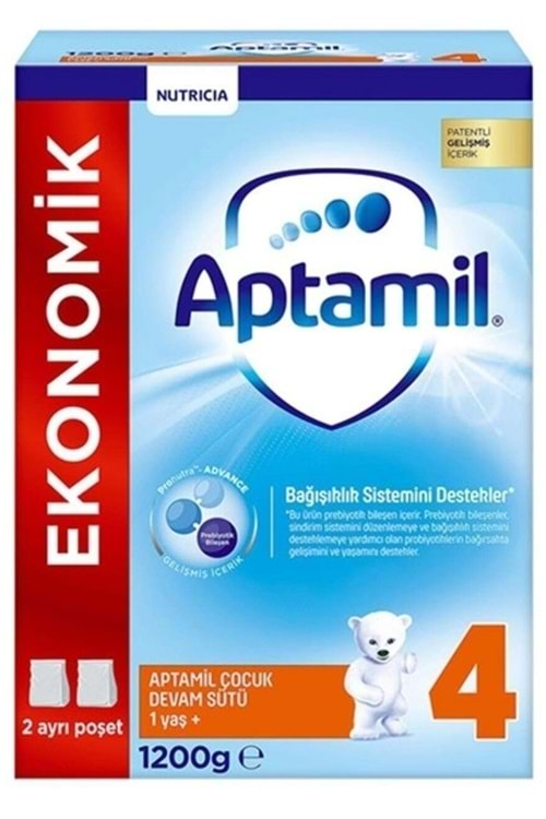 Aptamil Çocuk Devam Sütü 4 1200 gr