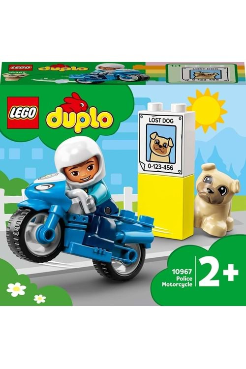 Lego Duplo Polis Motosikleti 10967