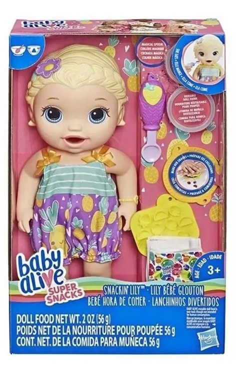 Baby Alive Lily ile Mama Eğlencesi E5841