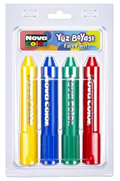 Nova Color Yüz Boyası 4 lü