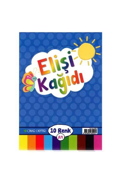 Çınar Elişi Kağıdı 10 Renk A4