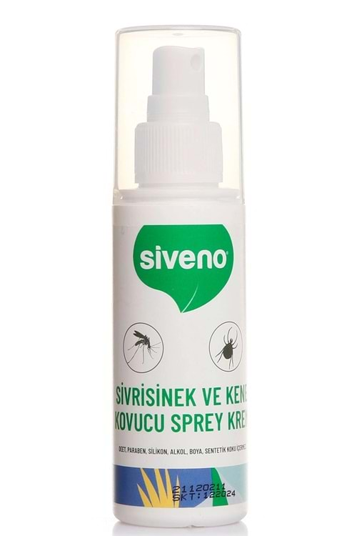 Siveno Sivrisinek ve Kene Kovucu Sprey Krem 100 ml