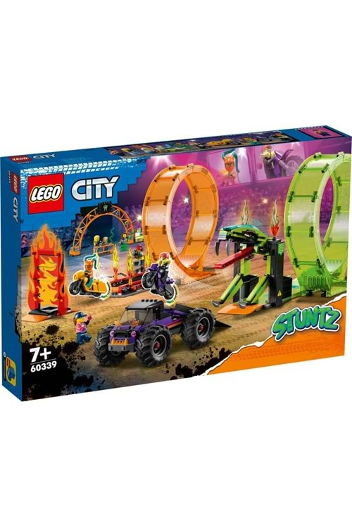 Lego City Stunt Çift Çemberli Gösteri Arenası 60339