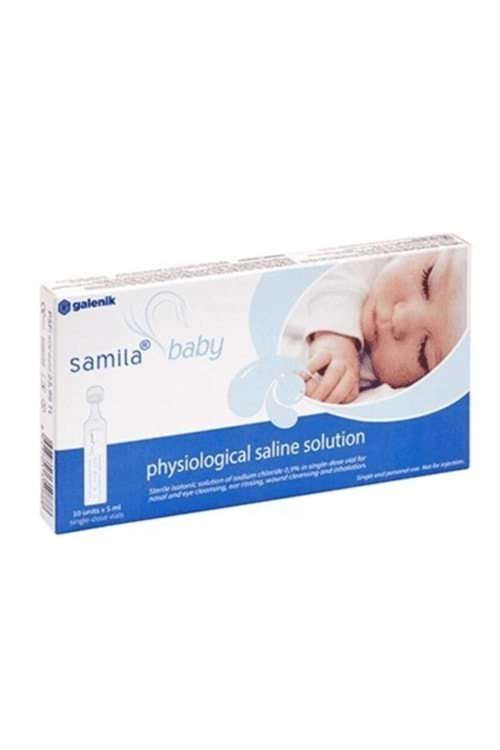 Samila Baby Fizyolojik Serum 5 ml 10 lu