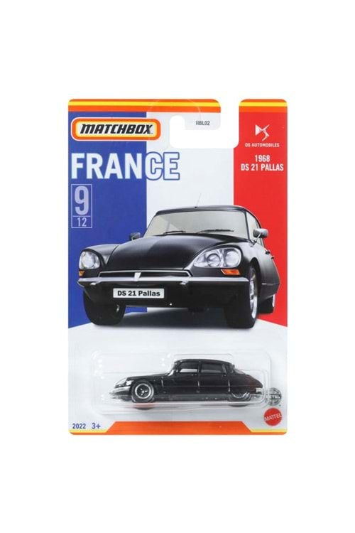 Matchbox Fransa Araçları Serisi HBL02