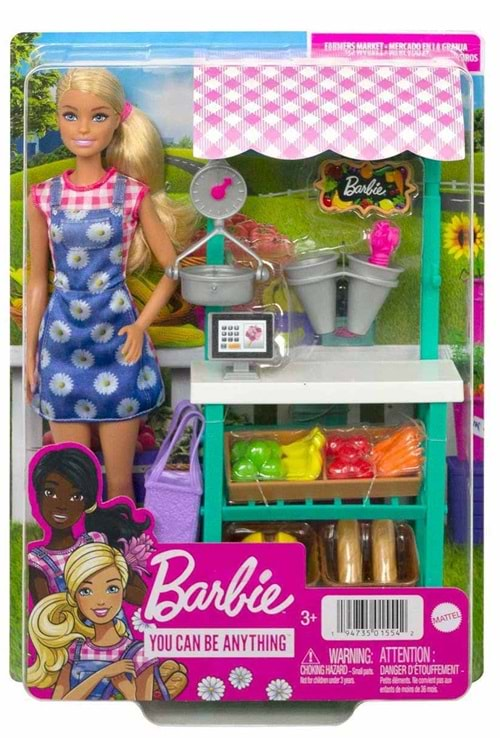 Barbie Çiftçi Pazarı Oyun Seti HCN22