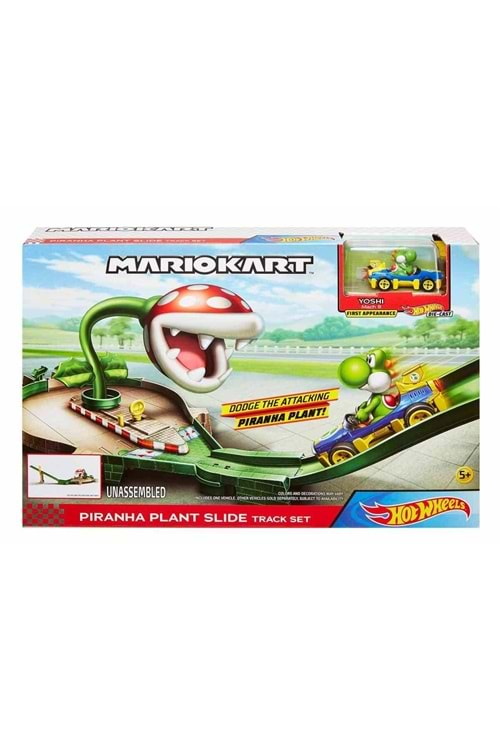 Hot Wheels Mario Kart Piranha Plant Slide GFY47