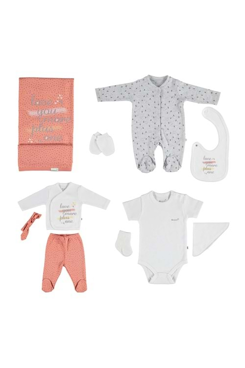 Bi Baby Organik Hastane Çıkışı 10 Parça Sweet Time 63190