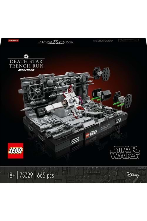 Lego Star Wars Ölüm Yıldızı Hendek Akını Diyoraması 75329