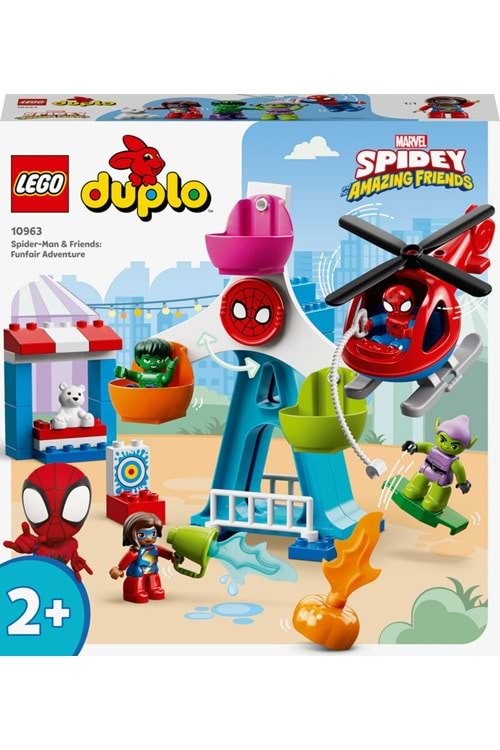 Lego Duplo Örümcek Adam ve Arkadaşları Lunapark Macerası 10963