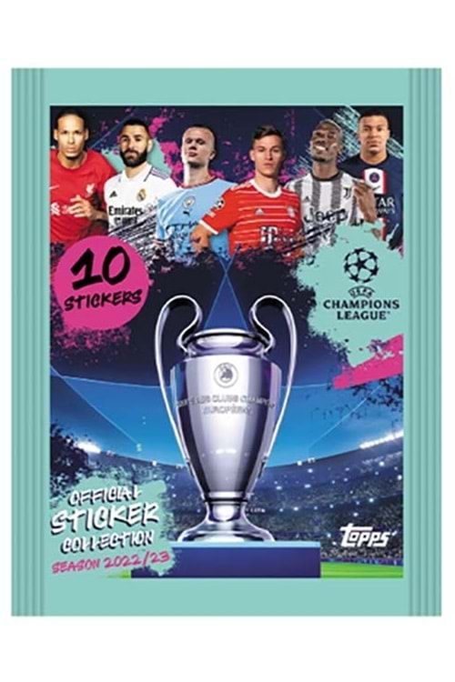 Topps UEFA Şampiyonlar Ligi 22-23 Sezonu Sticker