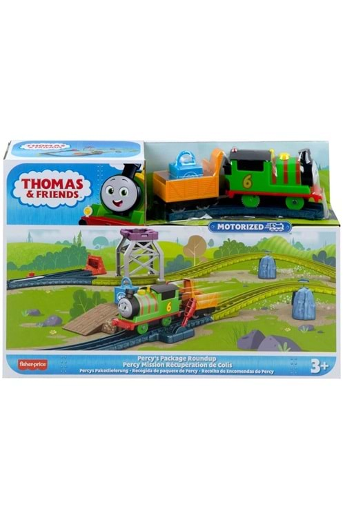 Thomas Friends Motorlu Tren Percy Mission HGY80