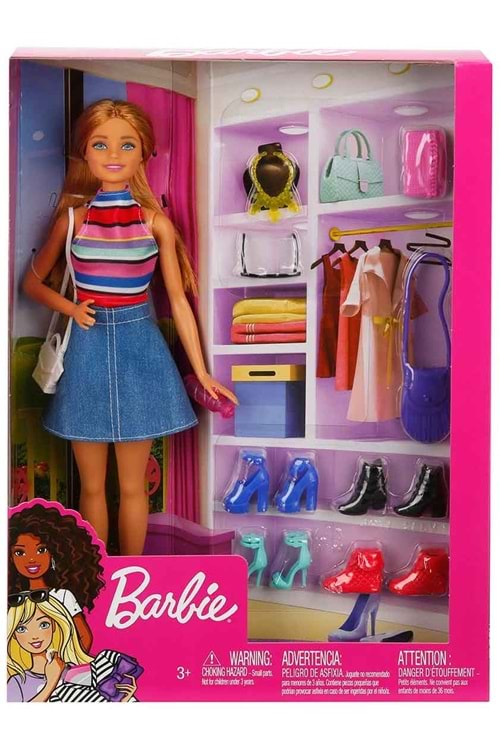 Barbie Bebek ve Muhteşem Aksesuarları FVJ42