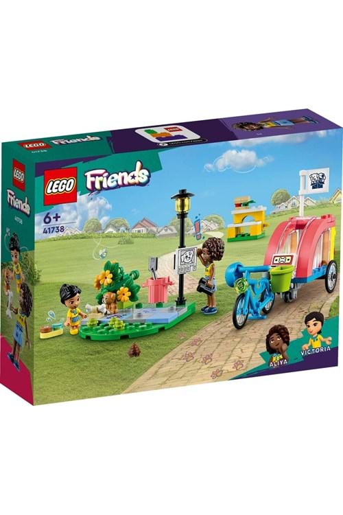 Lego Friends Köpek Kurtarma Bisikleti 41738