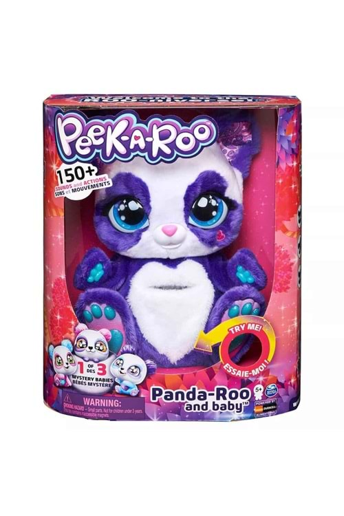 Peek A Roo İnteraktif Peluş Panda-Roo 6060420