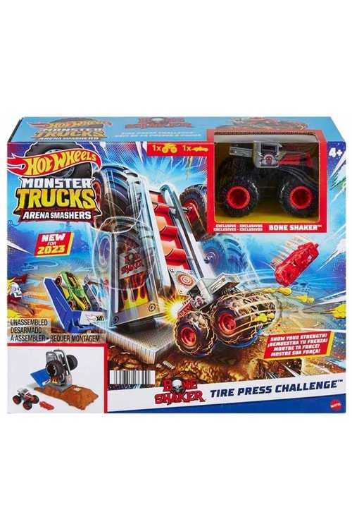 Hot Wheels Monster Trucks The Press Challenge HNB88