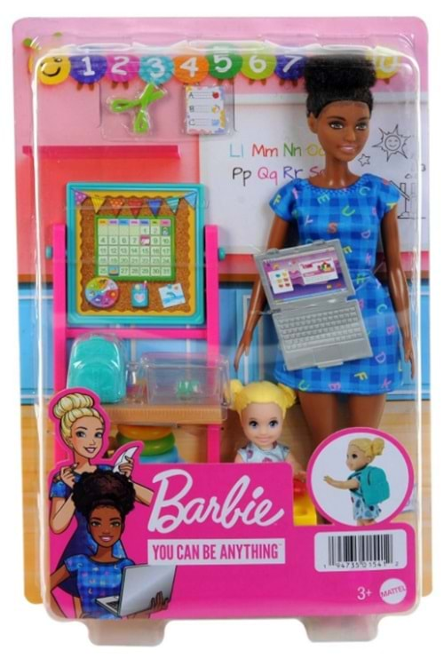 Barbie Öğretmen Bebek Esmer HCN20