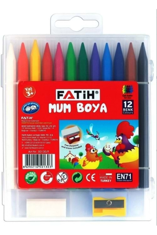 Fatih Mum Boya 12 li