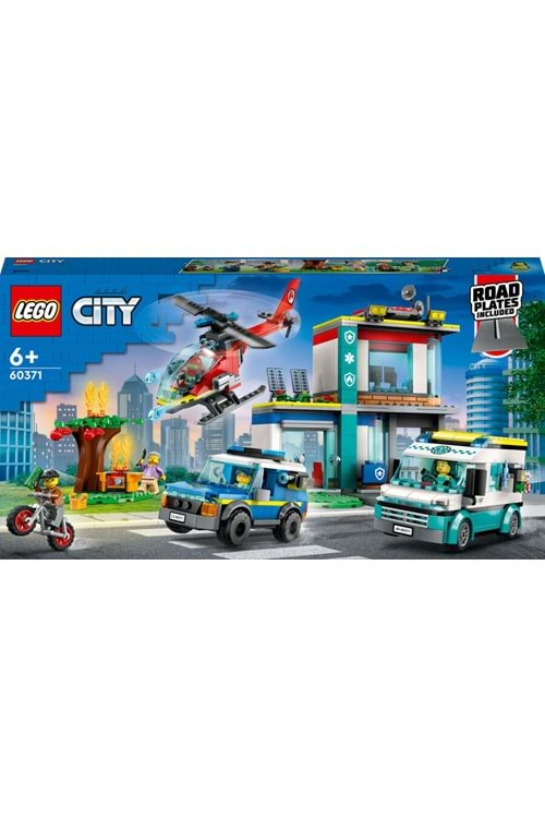 Lego City Acil Durum Araçları Merkezi 60371