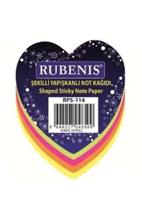 Rubenis Şekilli Yapışkanlı Not Kağıdı RPS114