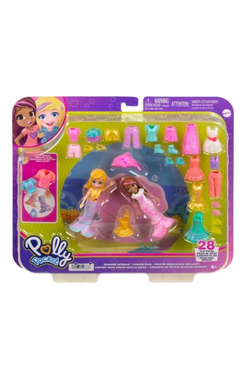 Polly Pocket Moda Aksesuarları Deniz Kızı HKV96